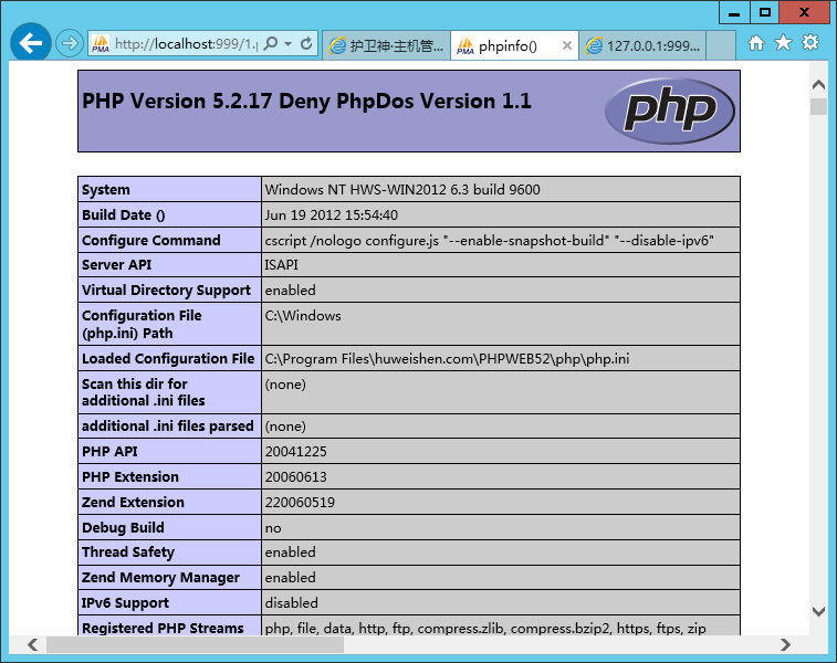 WindowsServer2012һIbPHPh(hun)PHP5.2+ISAPIģʽ